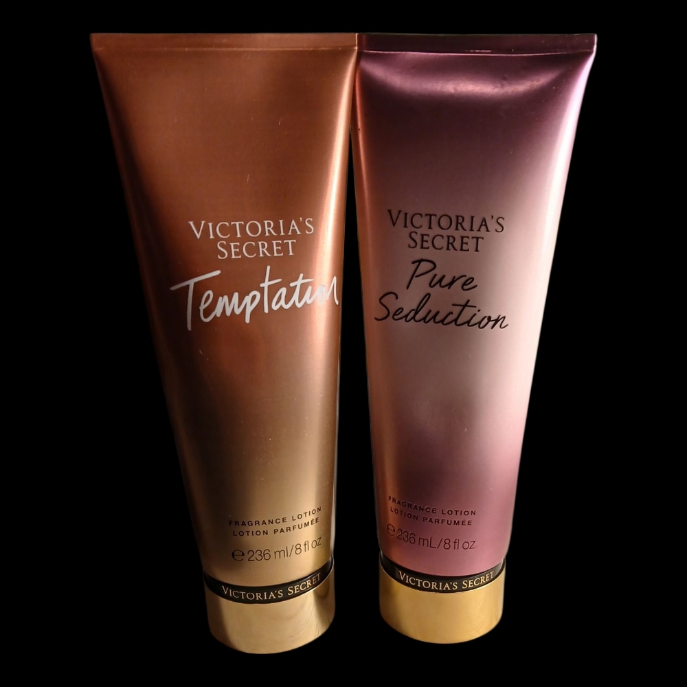 Victoria's Secret Temptation and Pure Seduction Lotion Set